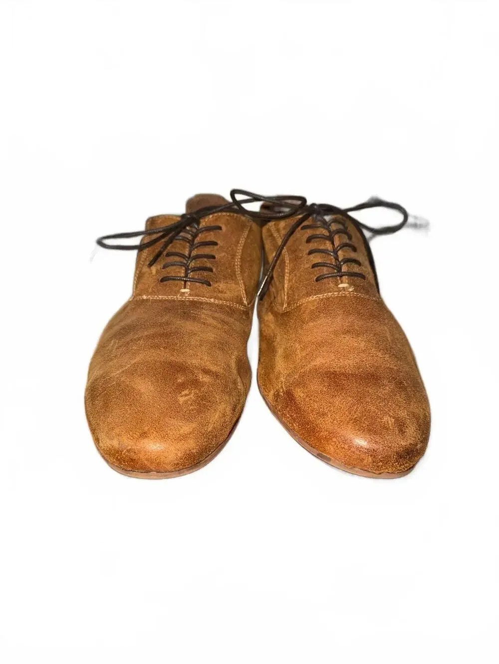 Men's ALDO Brown Leather Oxford Dress Shoes Size 10.5